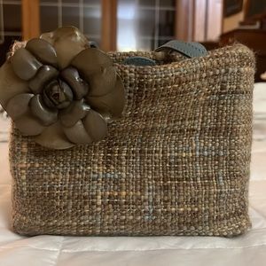 NWT Palio Masi tweed and leather bag